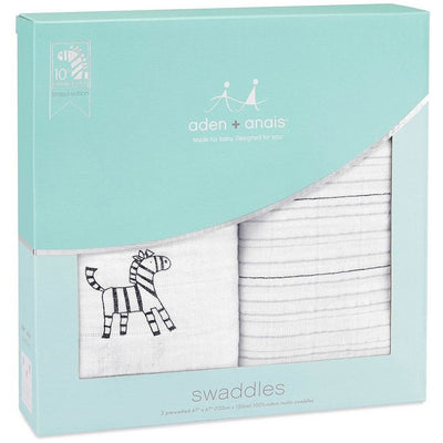 Aden and Anais - Swaddle - 10th anniversary (2 set) - swaddle - Aden and Anais - Afterpay - Zippay Carry Them Close