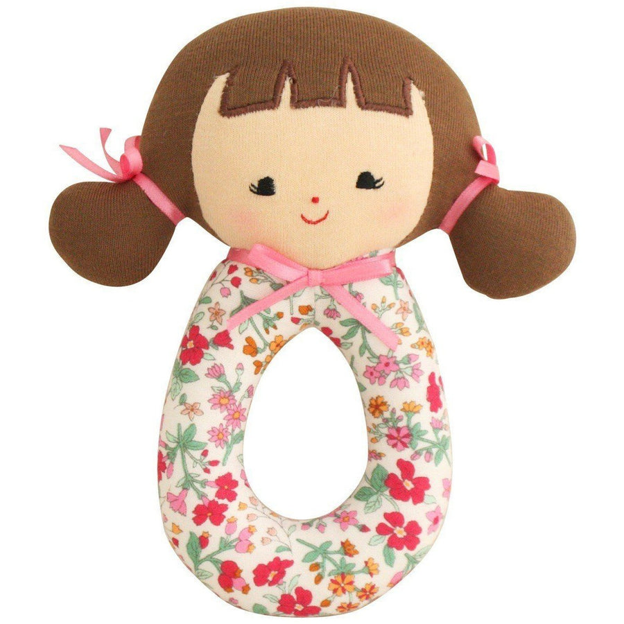 Alimrose - Audrey Grab Rattle Flower Bouquet - Toys - Alimrose - Afterpay - Zippay Carry Them Close