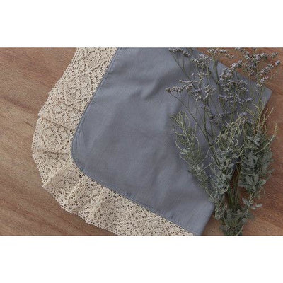 Tilly and Otto - Amelie lace swaddle in Scandi Grey - Swaddle - Tilly and Otto - Afterpay - Zippay Carry Them Close