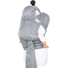 Fidella Fly Tai - MeiTai babycarrier Limited Edition Mosaic Stone Grey (Baby Size - From Birth), , Mei Tai, Fidella, Carry Them Close  - 6