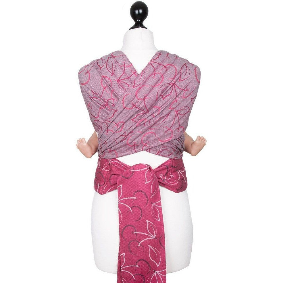 Fidella Fly Tai (MeiTai) - Cherry sorbet (Baby Size - From Birth) limited edition - Meh Dai - Fidella - Afterpay - Zippay Carry Them Close