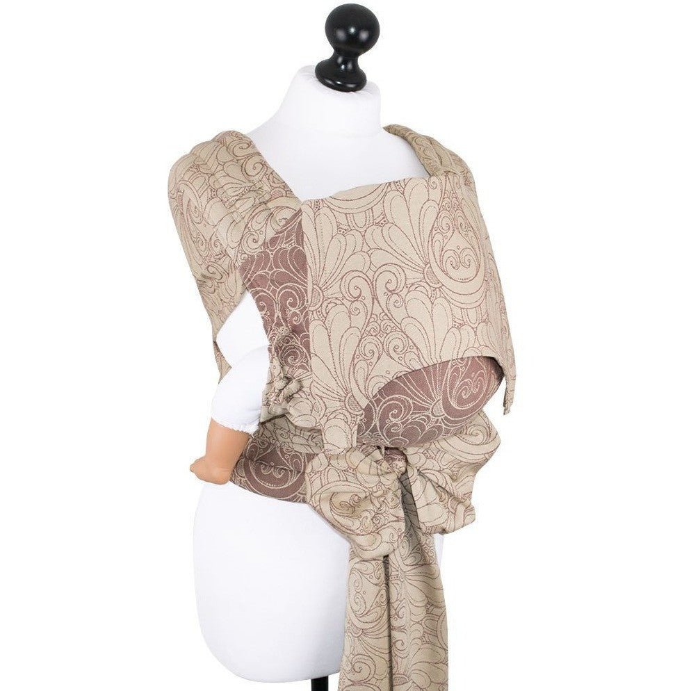 Fidella Fly Tai - MeiTai babycarrier Limited Edition Gloria Bronze (Baby Size - From Birth), , Mei Tai, Fidella, Carry Them Close  - 5
