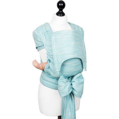 Fidella Fly Tai - MeiTai babycarrier Limited Edition - Heart Rows (Baby - Newborn +), , Mei Tai, Fidella, Carry Them Close  - 8