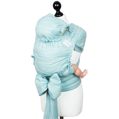 Fidella Fly Tai - MeiTai babycarrier Limited Edition - Heart Rows (Baby - Newborn +), , Mei Tai, Fidella, Carry Them Close  - 7