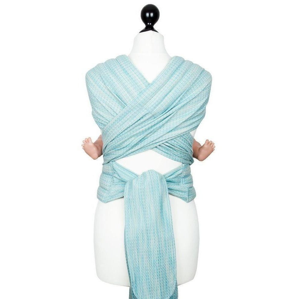 Fidella Fly Tai - MeiTai babycarrier Limited Edition - Heart Rows (Baby - Newborn +), , Mei Tai, Fidella, Carry Them Close  - 10