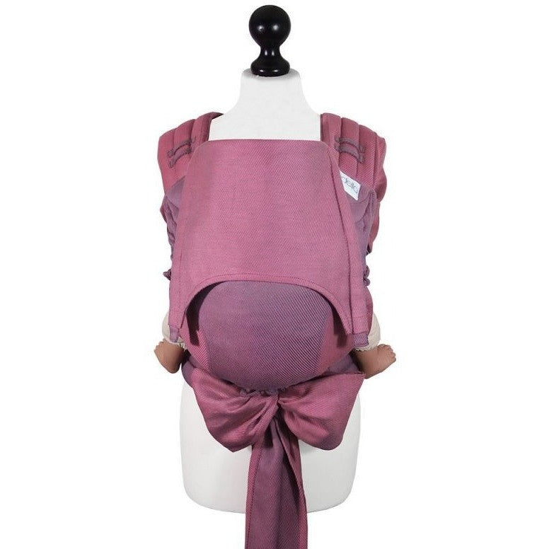 Fidella Fly Tai - MeiTai babycarrier Limited Edition - Lines Pink (Toddler Size) - Meh Dai - Fidella - Afterpay - Zippay Carry Them Close