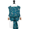 Fidella Fly Tai - MeiTai babycarrier Kaleidoscope - Ocean Teal (Baby Size - From Birth) - Meh Dai - Fidella - Afterpay - Zippay Carry Them Close