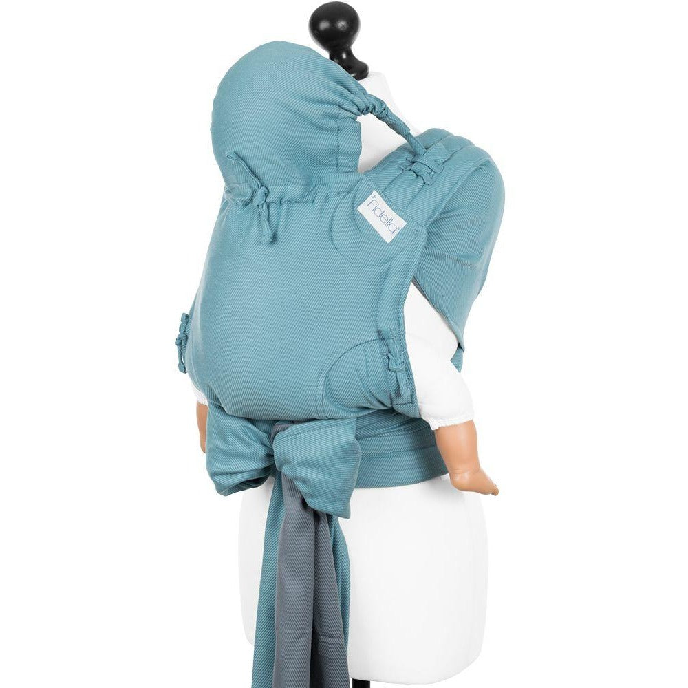 Fidella Fly Tai - MeiTai babycarrier Lines Blue Stone (Baby Size - From Birth)