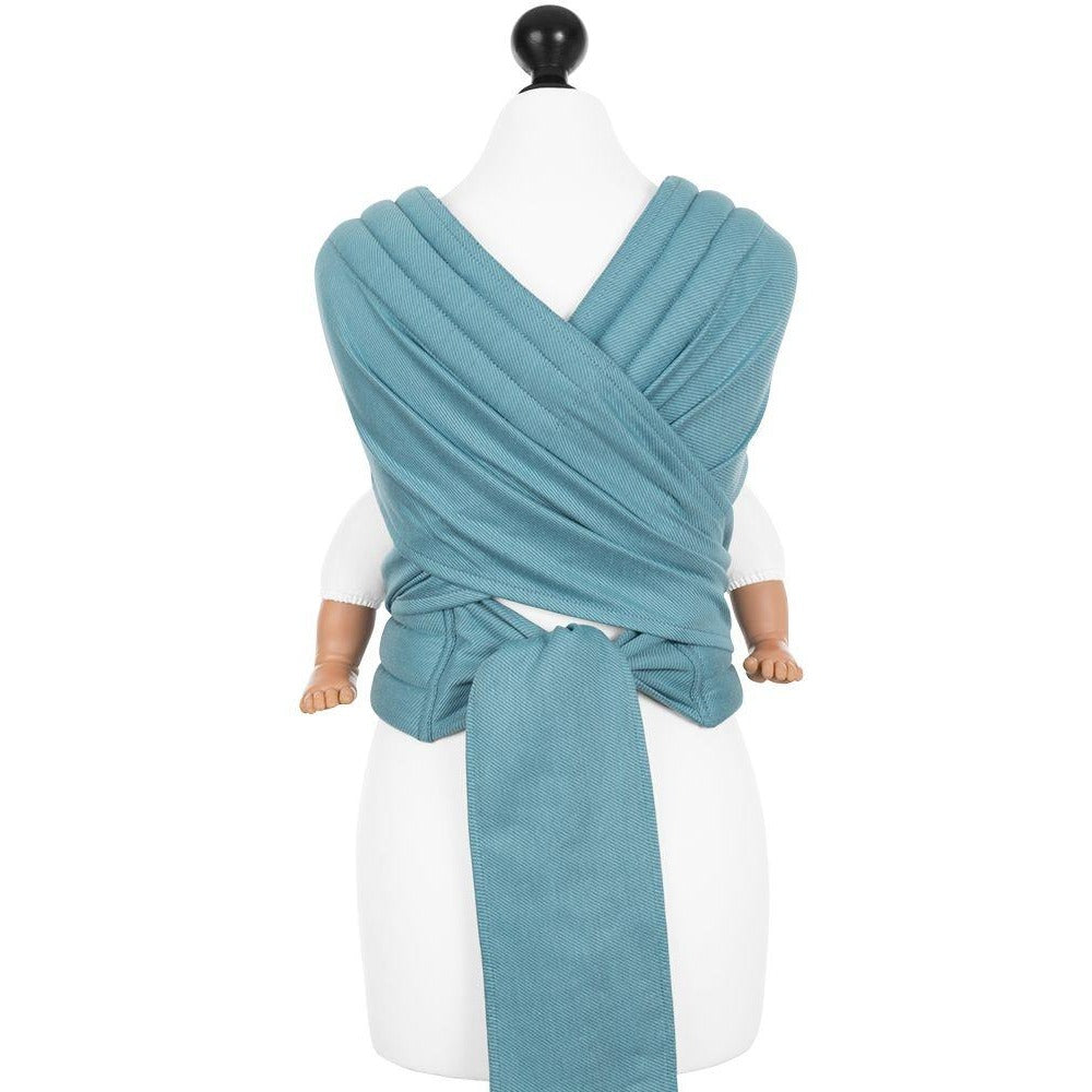 Fidella Fly Tai - MeiTai babycarrier Lines Blue Stone (Baby Size - From Birth)