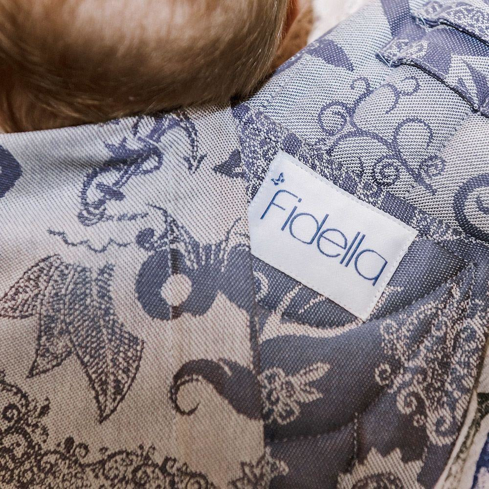 Fidella Fly Tai - MeiTai babycarrier Medley Serenity Blue (Baby Size - From Birth) - Meh Dai - Fidella - Afterpay - Zippay Carry Them Close