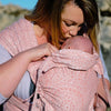Fidella Fly Tai - MeiTai babycarrier Limited Edition Mosaic Soft Coral (Baby Size - From Birth) - Meh Dai - Fidella - Afterpay - Zippay Carry Them Close