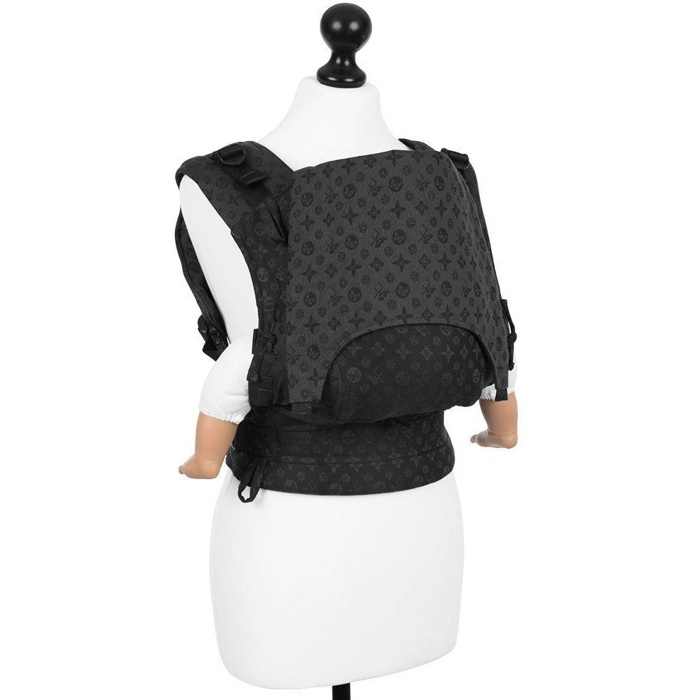 Fidella Fusion Babycarrier - Paris Charming Black - Baby Carrier - Fidella - Afterpay - Zippay Carry Them Close