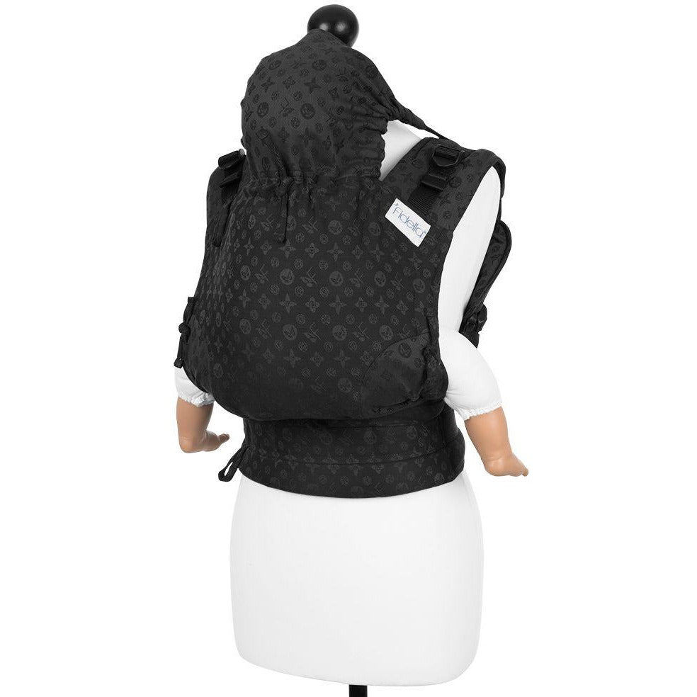 Fidella Fusion Babycarrier - Paris Charming Black - Baby Carrier - Fidella - Afterpay - Zippay Carry Them Close