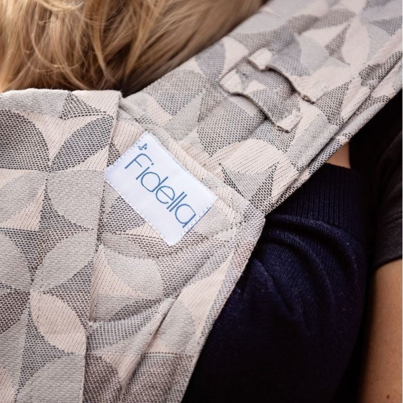 Fidella Fly Tai - MeiTai babycarrier Kaleidoscope Sand (Baby Size - From Birth) - Meh Dai - Fidella - Afterpay - Zippay Carry Them Close