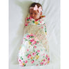 Tilly and Otto - Couture lace swaddle wrap in Vintage Blooms {White} - Swaddle - Tilly and Otto - Afterpay - Zippay Carry Them Close