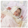 Tilly and Otto - Amelie lace swaddle in Pretty Pink - Swaddle - Tilly and Otto - Afterpay - Zippay Carry Them Close