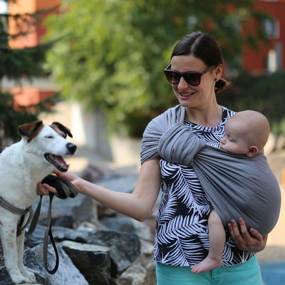 Beco Ring Sling - Cloud - Ring Sling - Beco - Afterpay - Zippay Carry Them Close