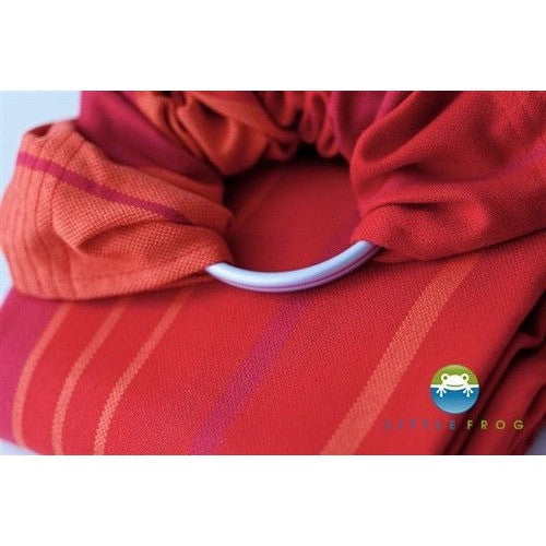 Little Frog Ring Sling - Carnelian (Cotton), , Ring Sling, Little Frog, Carry Them Close