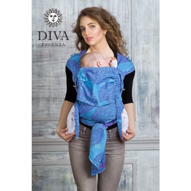 Diva Milano - Diva Essenza Mei Tai - Celeste (Demo Carrier) - Meh Dai - Diva Milano - Afterpay - Zippay Carry Them Close