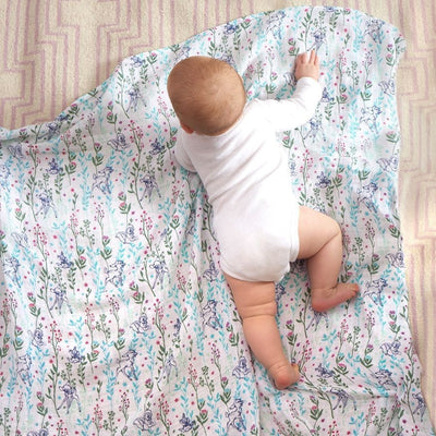 Aden and Anais - Classic Swaddles Disney - Baby Bambi (4 Pack) - swaddle - Aden and Anais - Afterpay - Zippay Carry Them Close