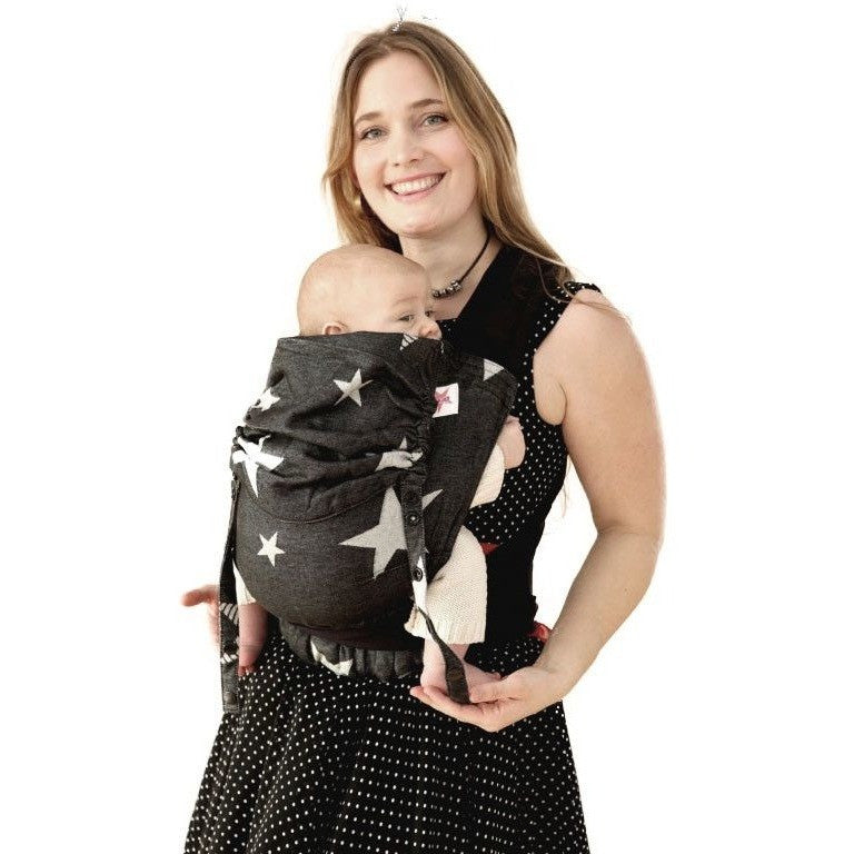 Kokadi Baby Size Flip - Diorite Stars - Baby Carrier - Kokadi - Afterpay - Zippay Carry Them Close