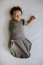 Embe - Baby Swaddle Classic Transitional SwaddleOut - Slate