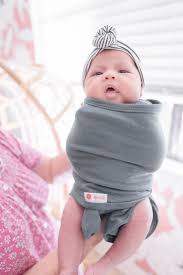 Embe - Baby Swaddle Classic Transitional SwaddleOut - Slate