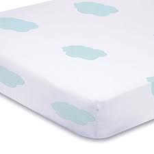 Aden and Anais - Organic Cot Sheet - Sky Blue