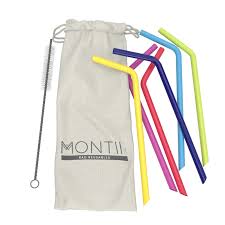 Montii Co - Silicone Straw Set