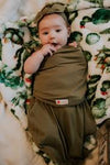 Embe - Baby Swaddle Classic SwaddleOut - Olive Green