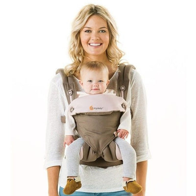 Ergobaby 360 Carrier - Taupe & Lilac - Baby Carrier - Ergobaby - Afterpay - Zippay Carry Them Close