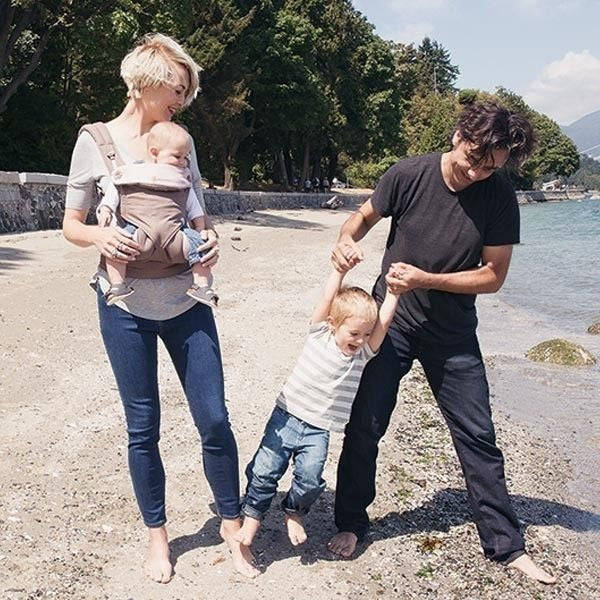 Ergobaby 360 Carrier - Taupe & Lilac - Baby Carrier - Ergobaby - Afterpay - Zippay Carry Them Close