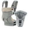 Ergobaby 360 Bundle (Carrier + Easy Snug Insert) - Grey - Baby Carrier - Ergobaby - Afterpay - Zippay Carry Them Close