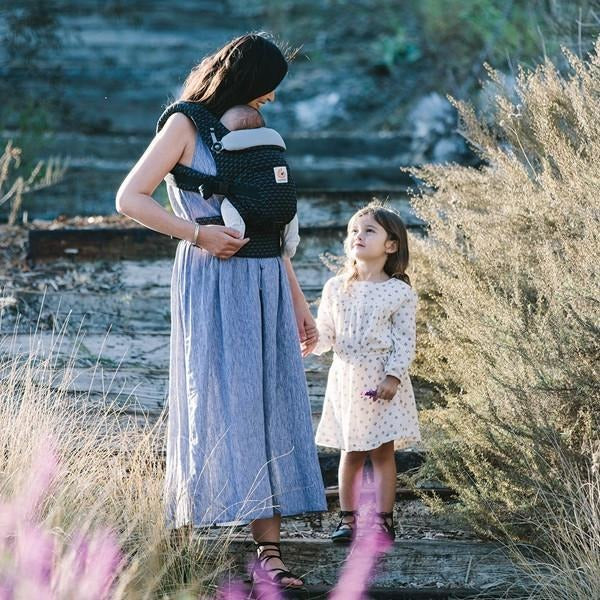 Ergobaby Adapt Carrier - Geo Black - Baby Carrier - Ergobaby - Afterpay - Zippay Carry Them Close