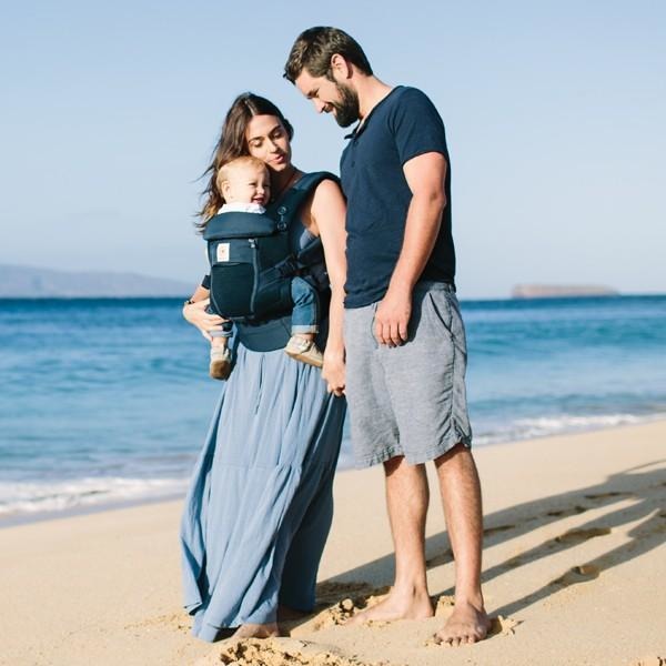 Ergobaby Adapt Carrier - Cool Air Mesh Deep Blue - Baby Carrier - Ergobaby - Afterpay - Zippay Carry Them Close