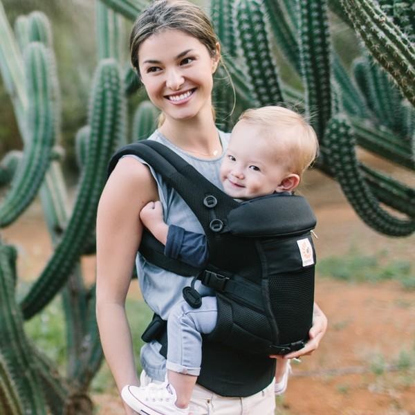 Ergobaby Adapt Carrier - Cool Air Mesh - Black Onyx - Baby Carrier - Ergobaby - Afterpay - Zippay Carry Them Close