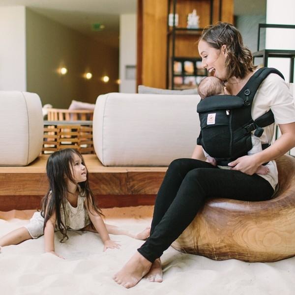 Ergobaby Adapt Carrier - Cool Air Mesh - Black Onyx - Baby Carrier - Ergobaby - Afterpay - Zippay Carry Them Close