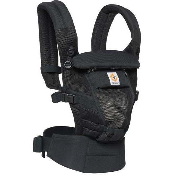 Ergobaby Adapt Carrier - Cool Air Mesh - Black Onyx - Baby Carrier - Ergobaby - Afterpay - Zippay Carry Them Close