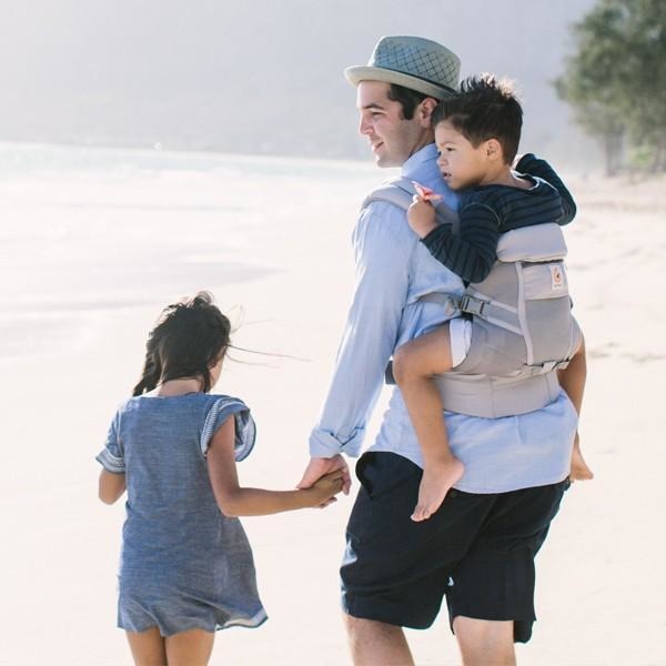 Ergobaby Adapt Carrier - Cool Air Mesh Pearl Grey - Baby Carrier - Ergobaby - Afterpay - Zippay Carry Them Close