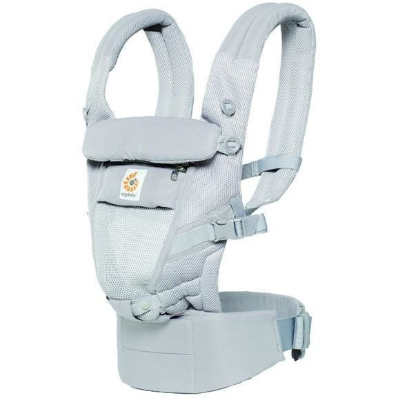 Ergobaby Adapt Carrier - Cool Air Mesh Pearl Grey - Baby Carrier - Ergobaby - Afterpay - Zippay Carry Them Close