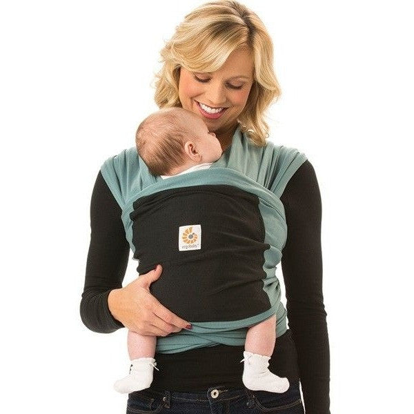 Ergobaby Stretchy Wrap - Eucalyptus, , Stretchy Wrap, Ergobaby, Carry Them Close  - 3