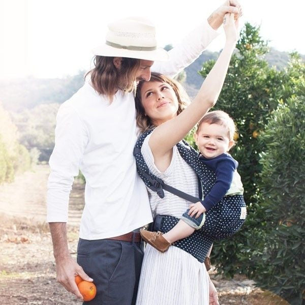 Ergobaby Original Carrier - Indigo Mint Dots - Baby Carrier - Ergobaby - Afterpay - Zippay Carry Them Close