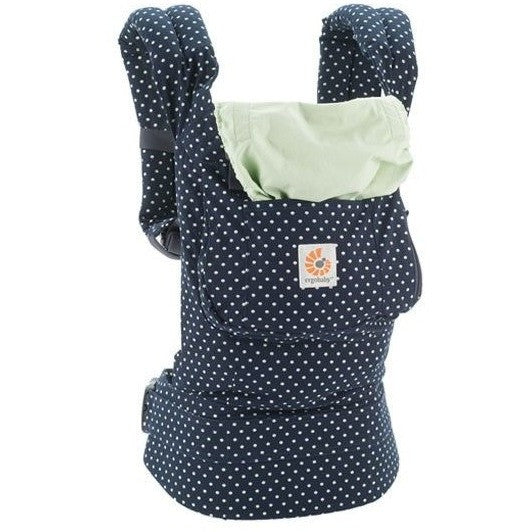 Ergobaby Original Carrier Indigo Mint Dots Carry Them Close