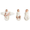 Ergobaby Swaddler - Pink + Natural 2 Pack - swaddle - Ergobaby - Afterpay - Zippay Carry Them Close