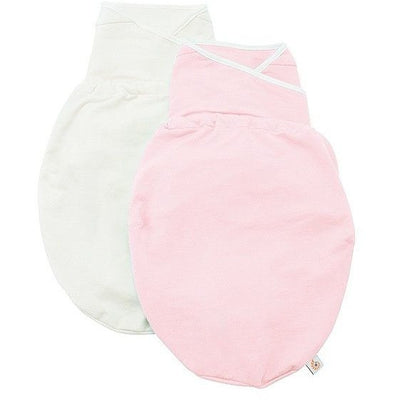 Ergobaby Swaddler - Pink + Natural 2 Pack - swaddle - Ergobaby - Afterpay - Zippay Carry Them Close