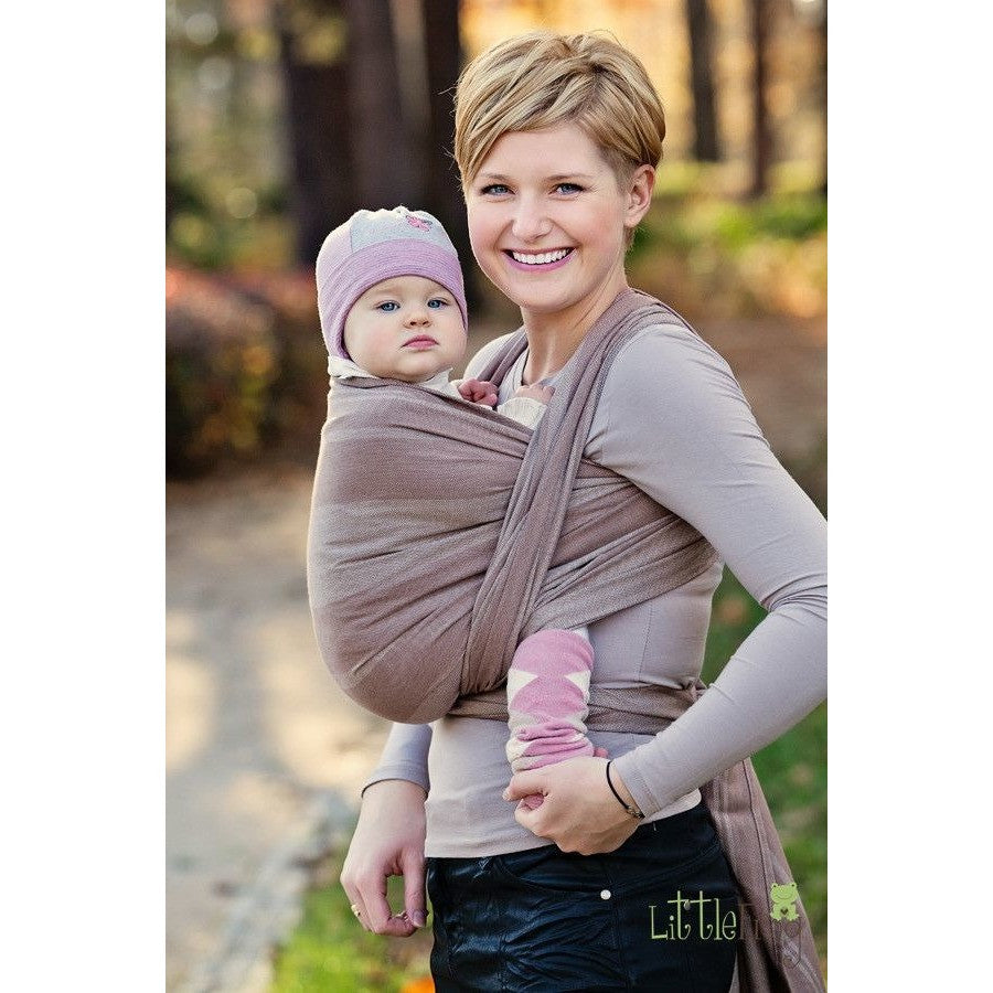Little Frog Woven Wrap - Amber, , Woven Wrap, Little Frog, Carry Them Close  - 1