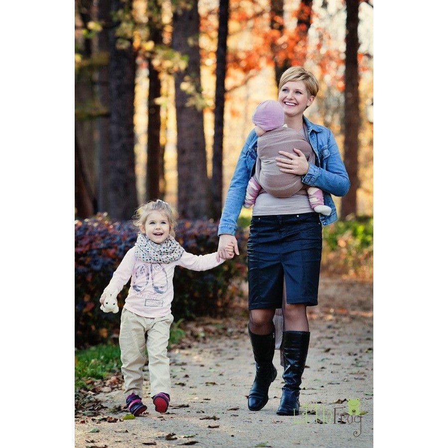 Little Frog Woven Wrap - Amber, , Woven Wrap, Little Frog, Carry Them Close  - 3