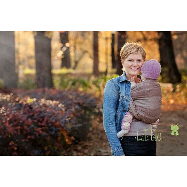 Little Frog Woven Wrap - Amber, , Woven Wrap, Little Frog, Carry Them Close  - 2