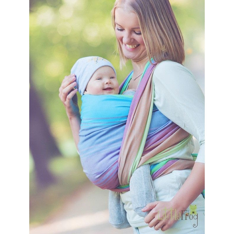 Little Frog Woven Wrap - Icy Agat - Woven Wrap - Little Frog - Afterpay - Zippay Carry Them Close