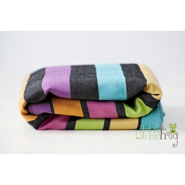 Little Frog Woven Wrap - Linen Fluorite - Woven Wrap - Little Frog - Afterpay - Zippay Carry Them Close
